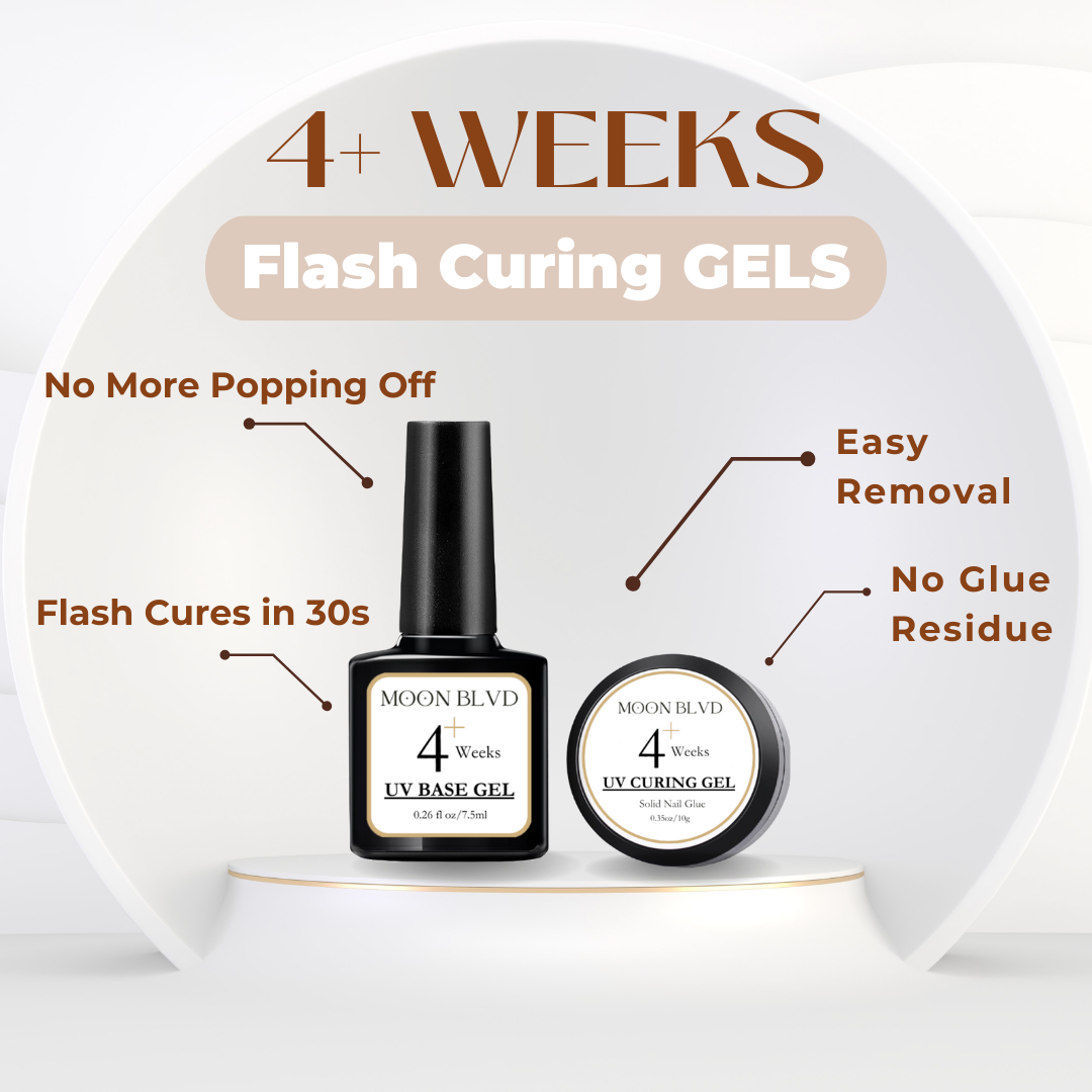 4+ Weeks Solid Nail Glue for Press-on Nails