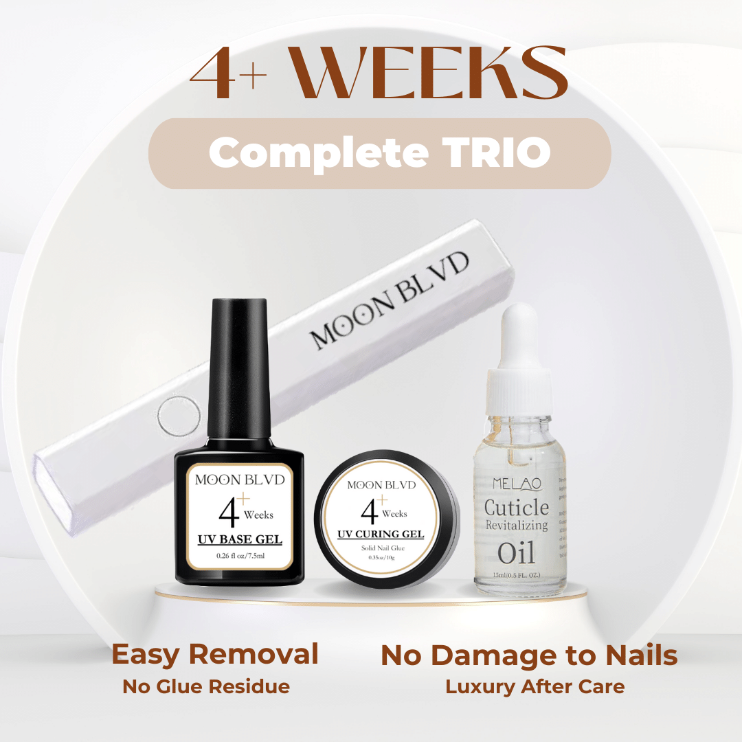 4+ Weeks Solid Nail Glue for Press-on Nails