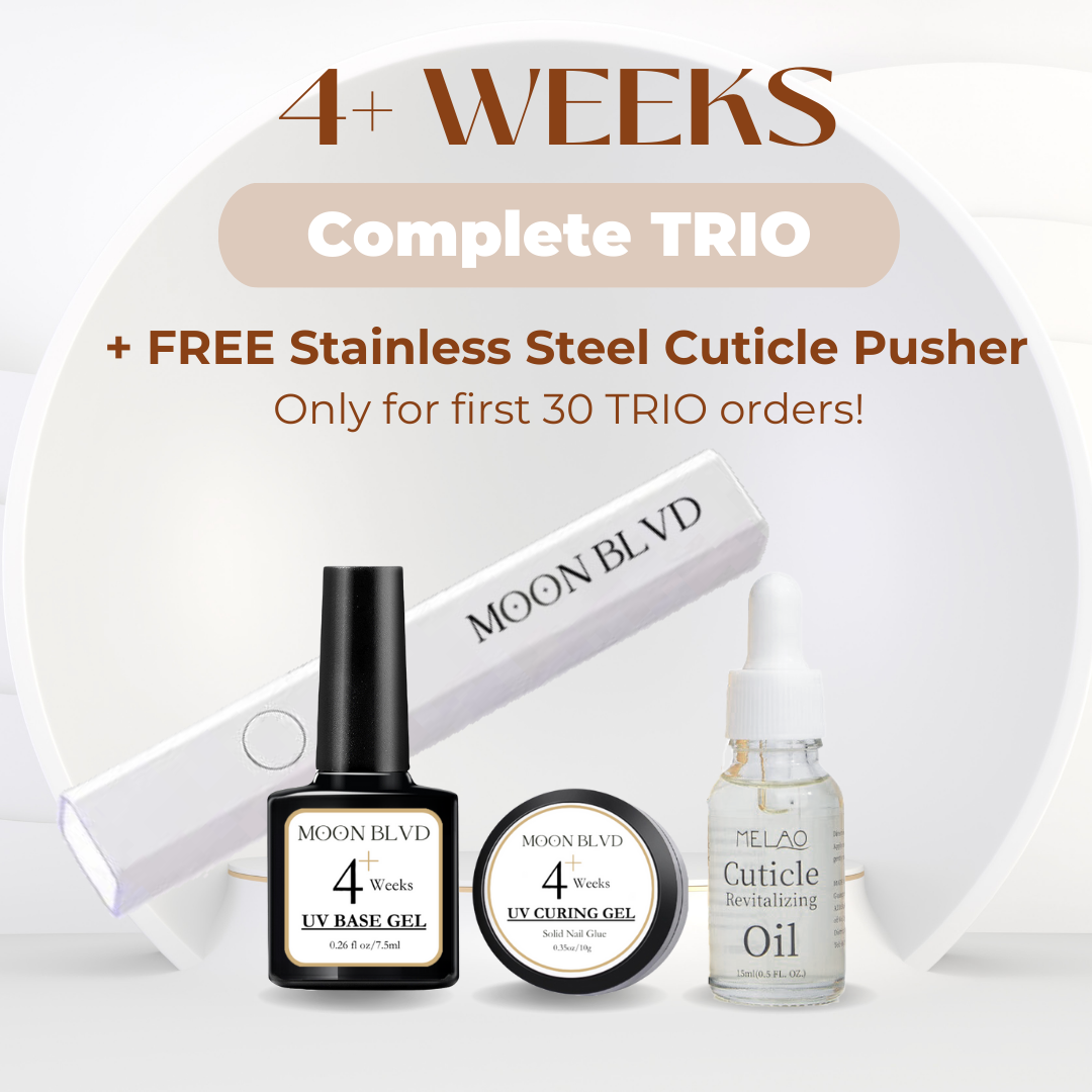 4+ Weeks Solid Nail Glue for Press-on Nails