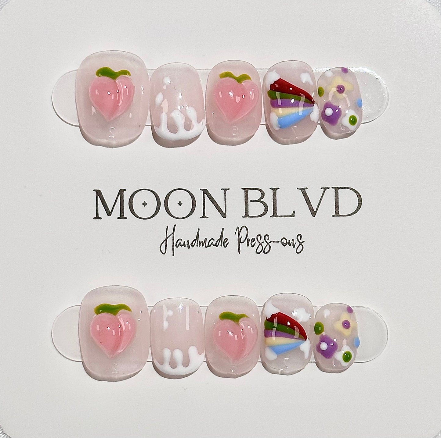 Peachy Peach | 477 Short Squoval