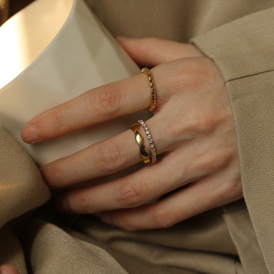 Starry Night Stacking Ring