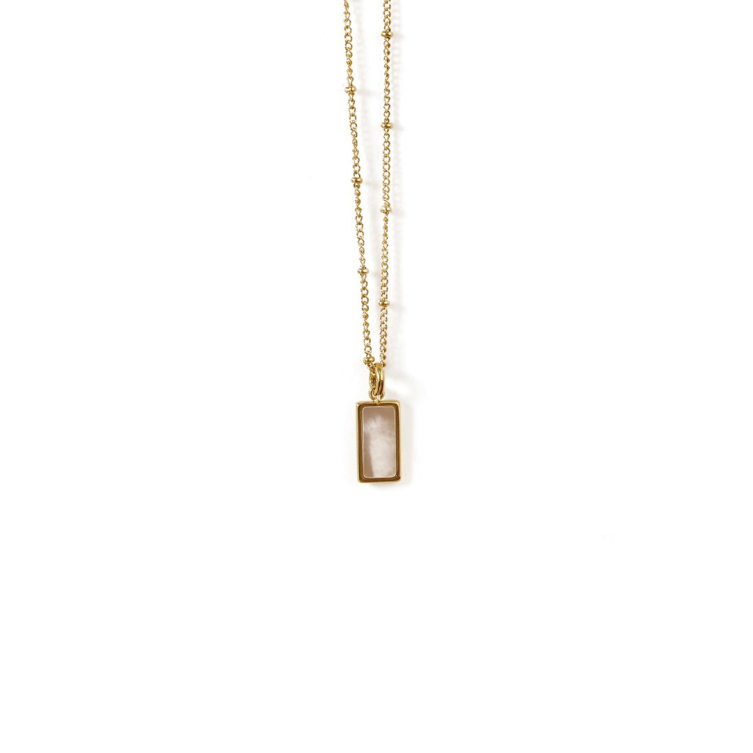 "The Armor" Shell Pendant Necklace