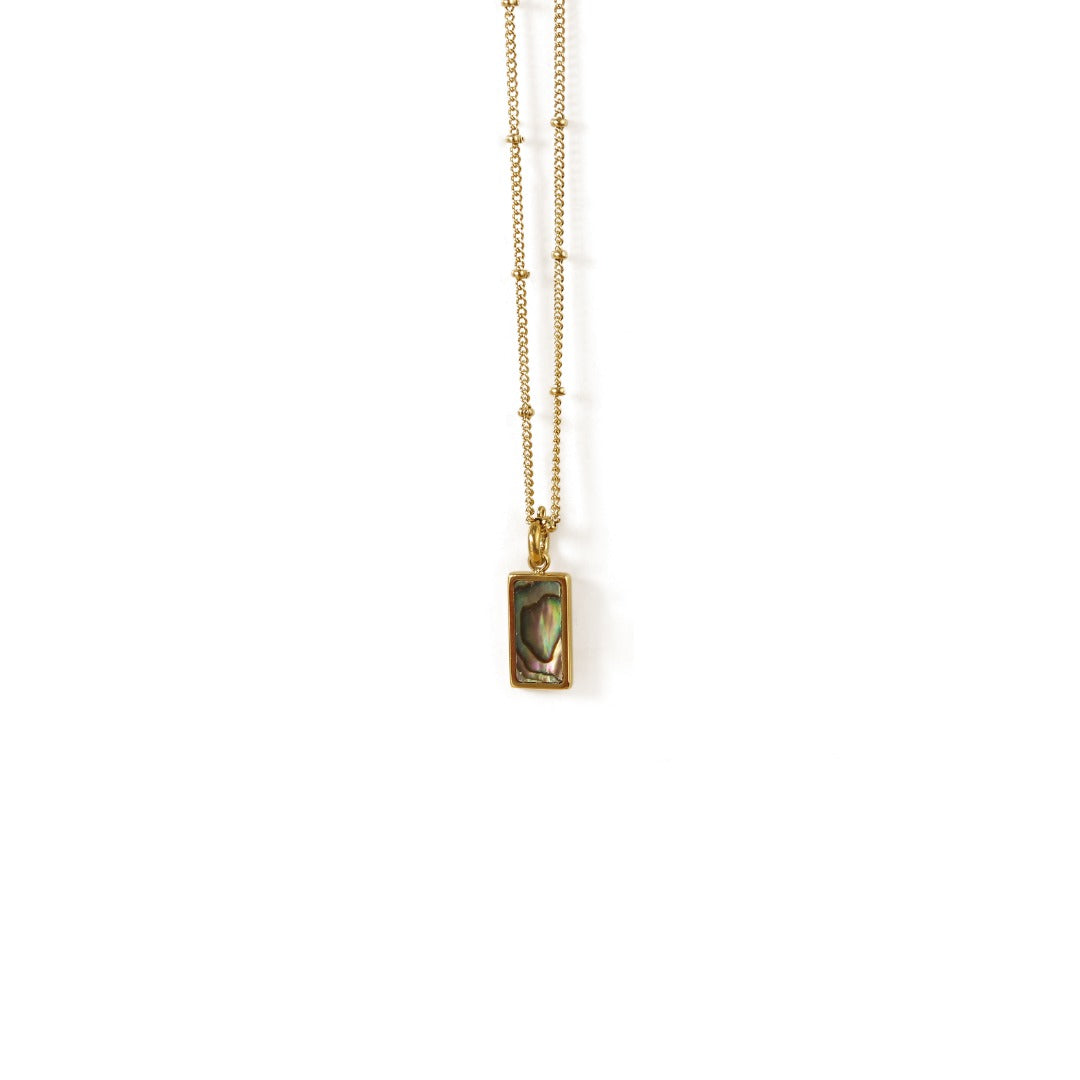"The Armor" Shell Pendant Necklace