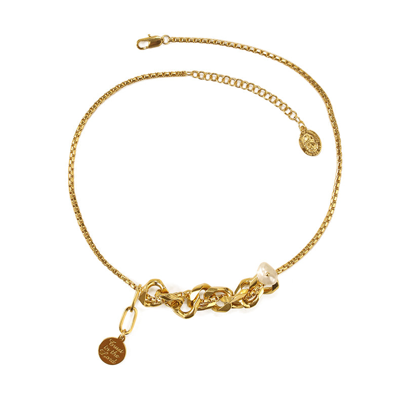 "The Prayer" Chain Knots Necklace