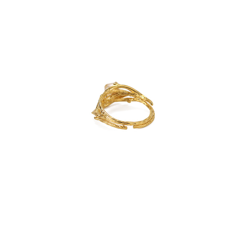 Bird Nest Twisting Ring