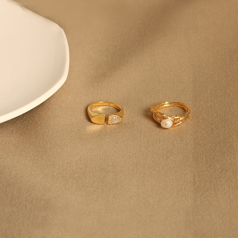 Bird Nest Twisting Ring