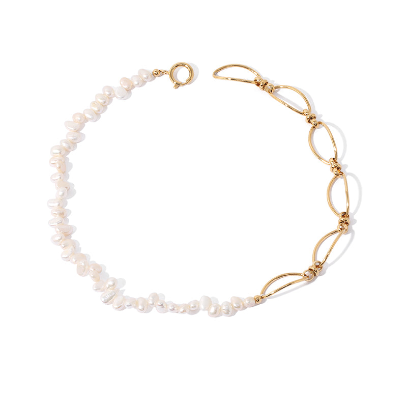 "The Lady" Irregular Freshwater Pearl Necklace