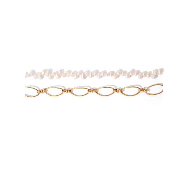 "The Lady" Irregular Freshwater Pearl Necklace