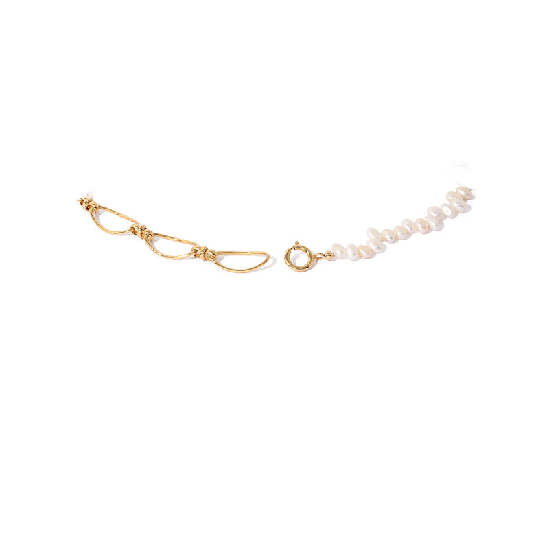 "The Lady" Irregular Freshwater Pearl Necklace