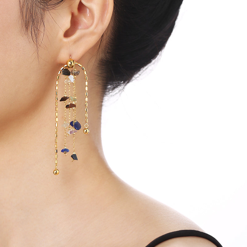 "Tassel Fairy" Chandelier Earring