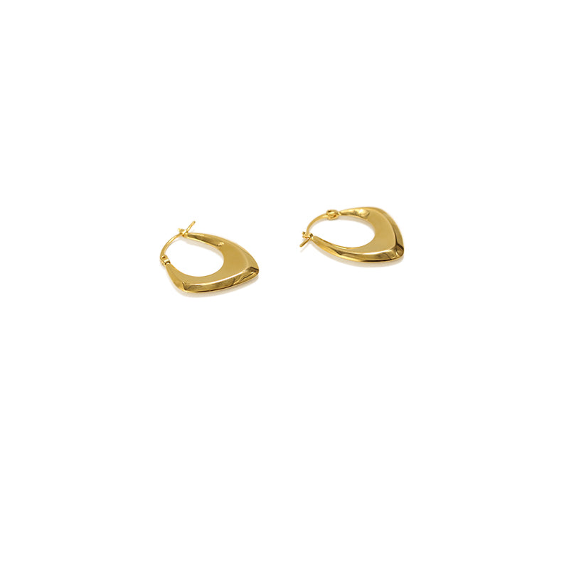 Minimalist Geometry Hoop Earrings