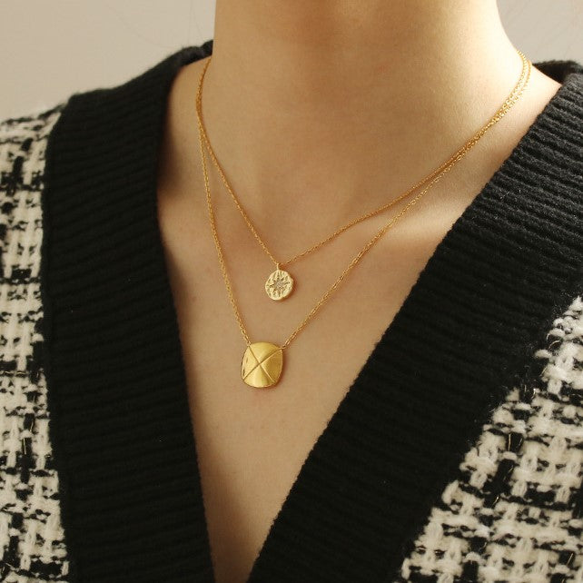 Polaris Coin Star Necklace