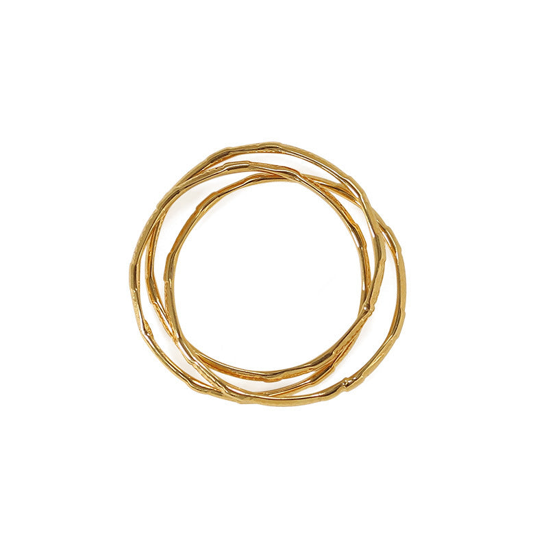 Triple Stacking Slim Ring
