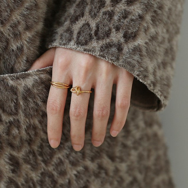 Triple Stacking Slim Ring