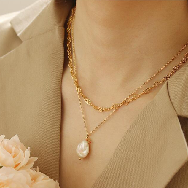 Baroque Pearl Necklace